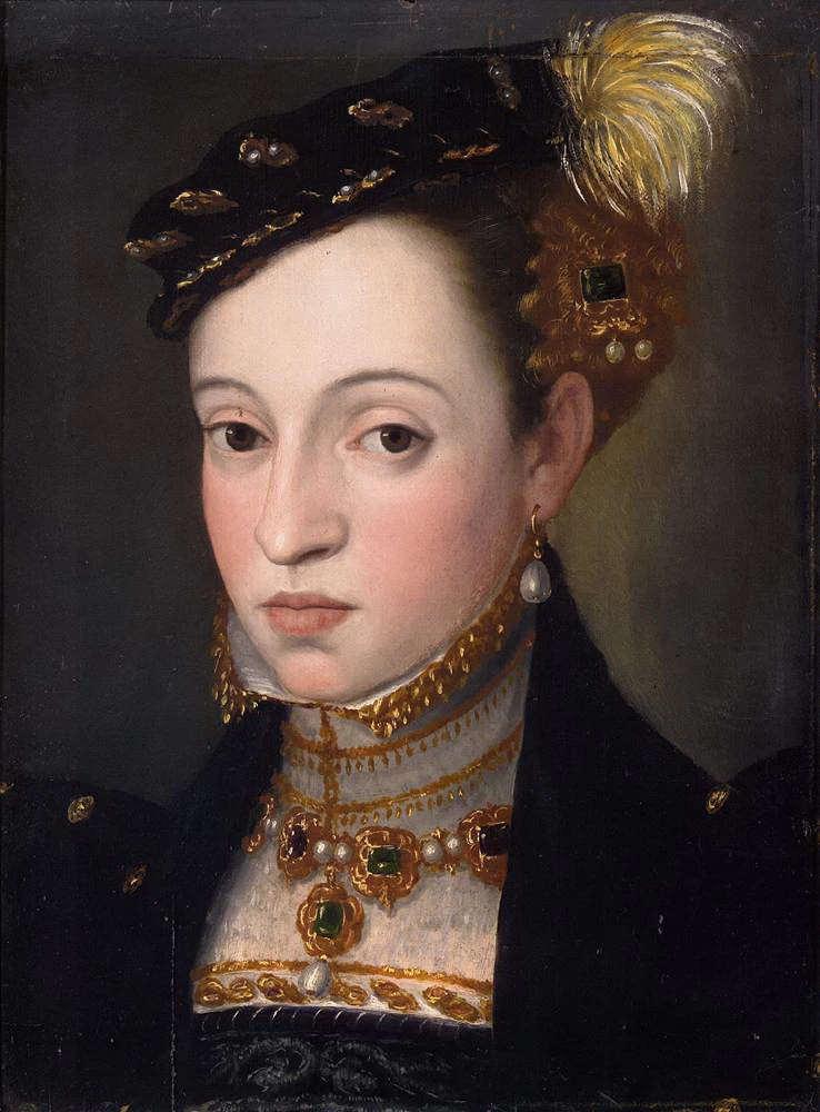 Ritratto di una figlia di Ferdinando I - Kunsthistorisches Museum, Vienna